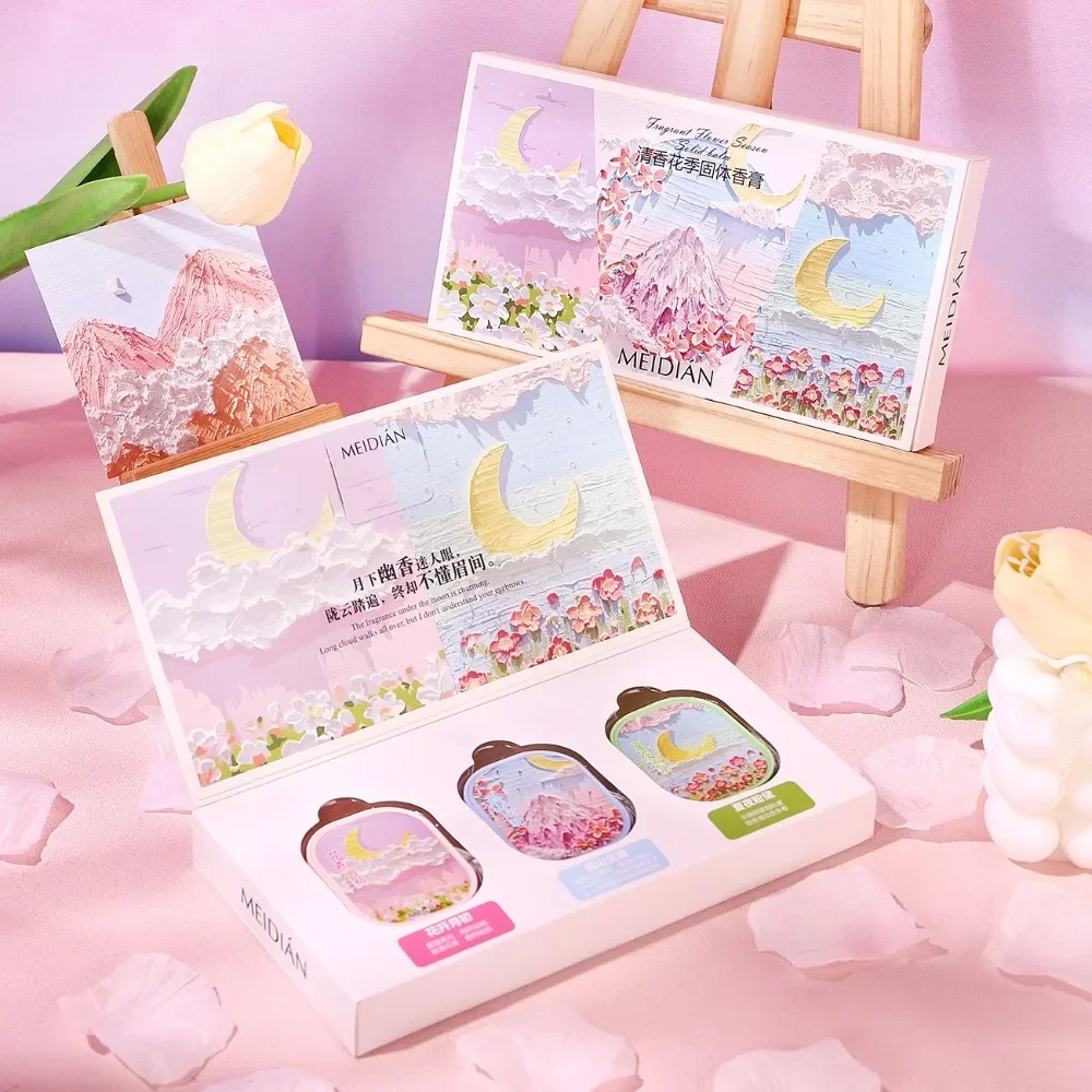 Perfume Zara Pink Flambe - Romantik Çiçek Katı Parfüm Balsamı kutu