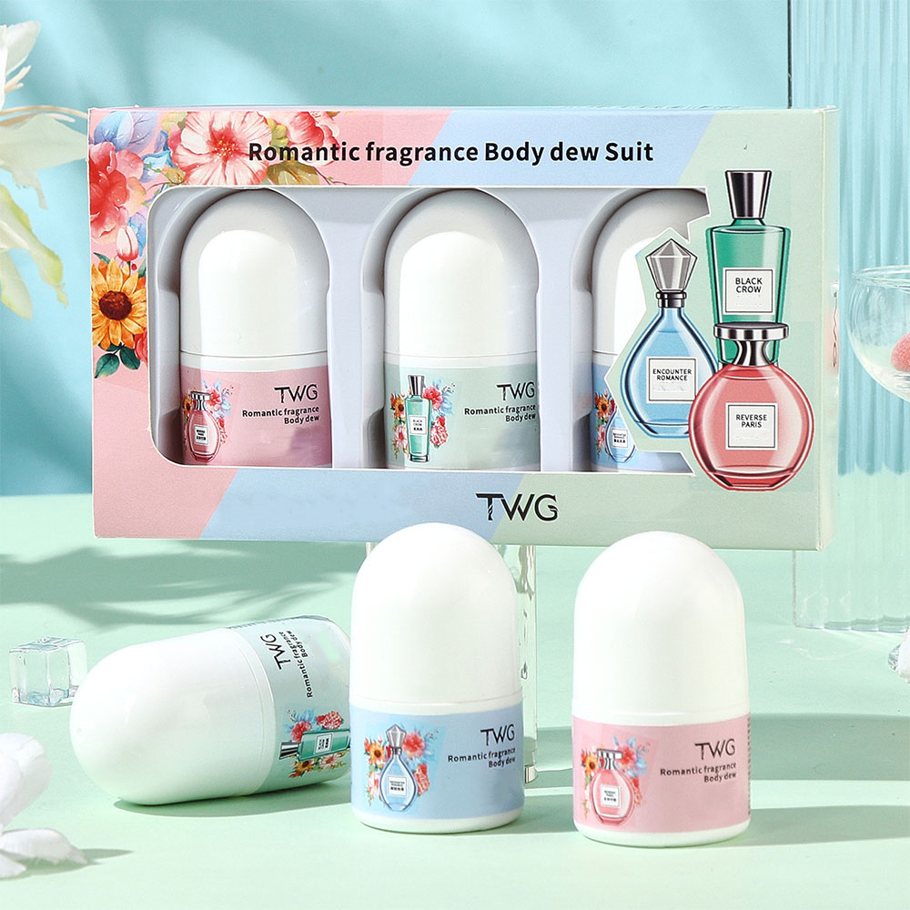 Perfume Fragrance Body Lotion - Romantik Kokulu Katı Parfüm Roll-on Losyon,