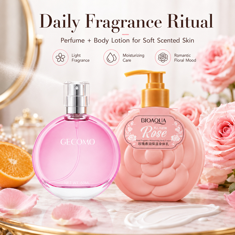 GECOMO Kadın Parfüm Seti 50ml  - Perfume Fragrance Body Lotion incelemesi ve fiyatı